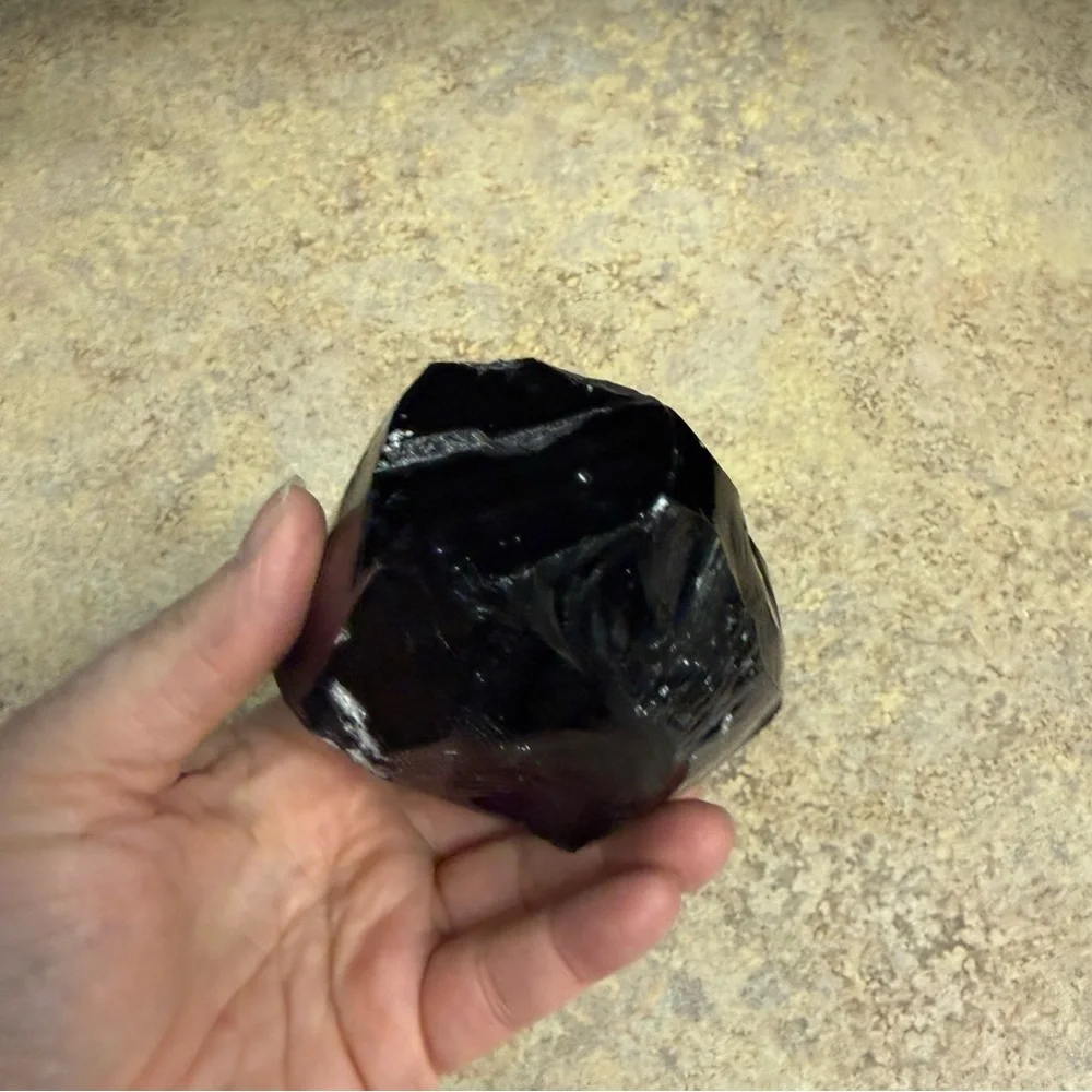 XL Monatomic Andara crystal Dark Purple